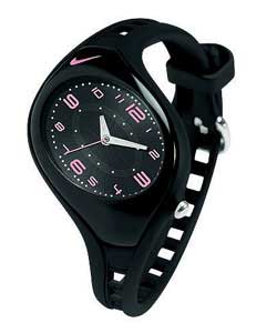 Girls Triax Black and Pink Watch