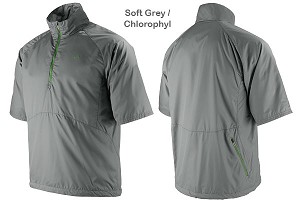 Nike Golf 1/2 Zip Short-Sleeve Tech Windshirt