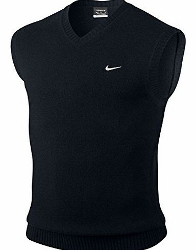 Nike Golf 2013 Mens Lambswool L.C Vest Slipover - Black - L