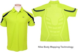Golf Dri-Fit Scan Body Map Polo Shirt