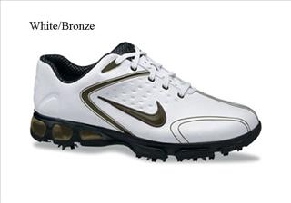 Nike Golf Nike Air Max Rejuvenate Golf Shoe White/Bronze