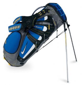 Nike Golf NIKE SASQUATCH TOUR GOLF STAND CARRY BAG BLACK/TOPAZ