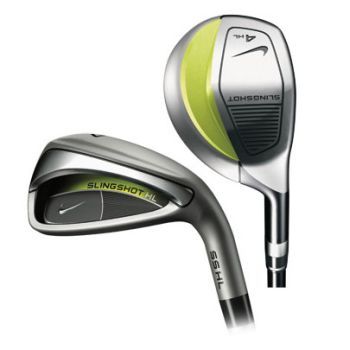 Nike Golf NIKE SLINGSHOT HL MIXED SET IRONS (GRAPHITE/GRAPHITE) Left / 5-PW / Stiff