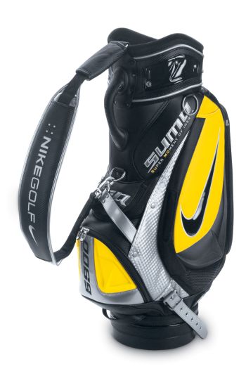 Nike Golf NIKE SQ 10.25 INCH STAFF GOLF BAG Black/Yellow