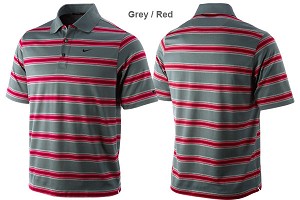 Golf TW Collection Dri-Fit Open Stripe Polo Shirt