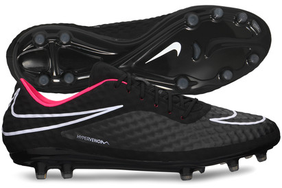 Nike Hypervenom Phantom FG Football Boots Black/Hyper