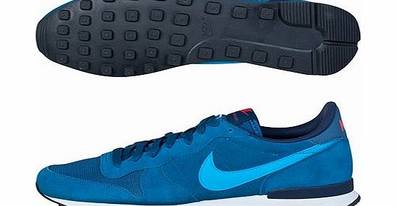 Nike Internationalist Leather Trainers Blue