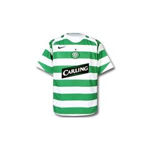 Nike Junior Celtic Home Shirt 05/07