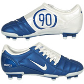 Nike Junior Total 90 III Firm Ground - Blue/White.
