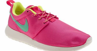 Nike kids nike pink roshe run girls youth 8700223570