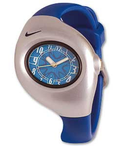 Nike Kids Q/A Blue Strap Watch