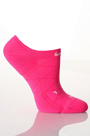 Nike Ladies 1 Pair Nike FIT DRY Cushioned Fitness Training Socks In 2 Colours White