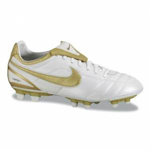 Nike Legend II FG Boot - White/Gold