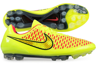 Nike Magista Opus AG Football Boots Volt/Metallic