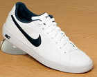 Nike Main Draw White/Navy Leather Trainer