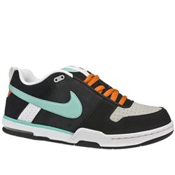 Nike Male 6.0 Air Insurgent Suede Upper in Black and Green