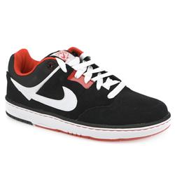 Male 6.0 Air Zoom Cush Suede Upper in Black and White, Light Grey