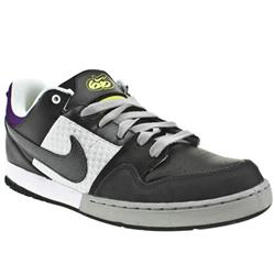 Male Zoom Mogan 2 Leather Upper Fashion Large Sizes in Black and White