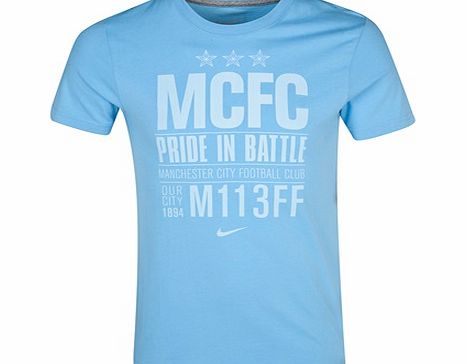 Manchester City Core Plus PIB T-Shirt - Mens