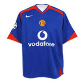 Manchester United Away Champions League Shirt - 2005/07.