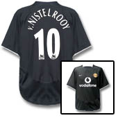 Manchester United Away Shirt 2003/05 - with V.Nistelrooy 10 printing.