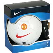 Nike Manchester United Ball and Pump Set.