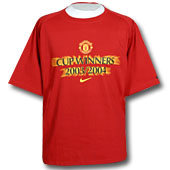 Manchester United Cup Winners T-Shirt 2003/04 - Red.