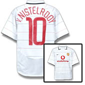 Manchester United European Shirt 2003/05 with V.Nistelrooy 10 printing.