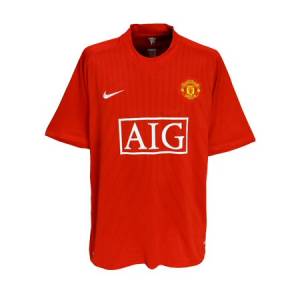 Nike Manchester United Home Shirt 2007/09 (Adult)