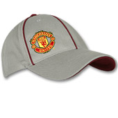 Manchester United Nike Fitted Baseball Cap I - Medium Grey.