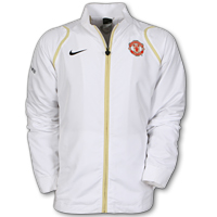 Nike Manchester United Woven Jacket - White.
