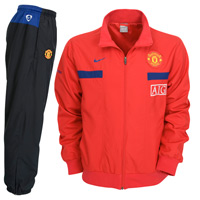 Manchester United Woven Warm Up Tracksuit -