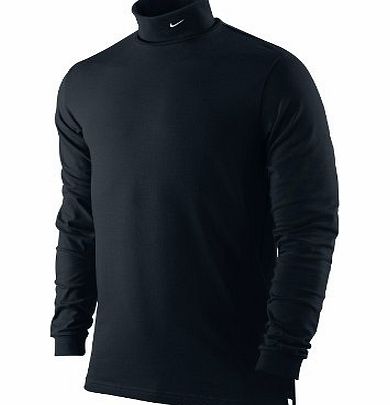 Nike Mens Long Sleeve Shirt - Black/Sail, Large