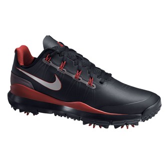 Nike Mens TW 14 Golf Shoes (Black/Metallic