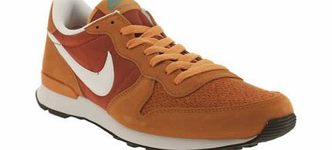 Nike Orange Internationalist Trainers