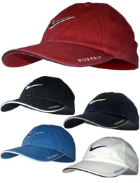 Outlined Swoosh Cap