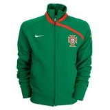 Portugal Anthem Jacket - Pine Green/Sport Red/White - XL 46`/117cm