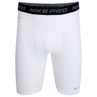 Nike Pro Hyper Cool Shorts - White/ Matte Silver.