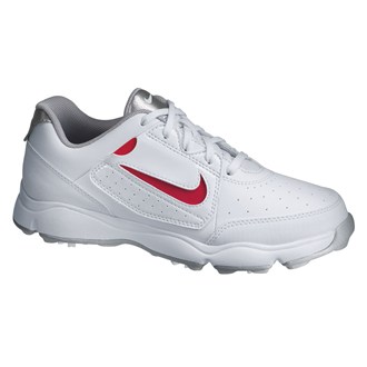 Nike Remix II Junior Golf Shoes (White/Silver)