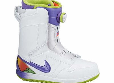 Nike SB Vapen X Boa Snowboard Boots - White/Purple