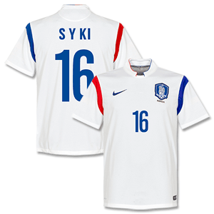 South Korea Away S Y Ki Shirt 2014 2015 (Fan