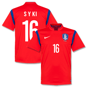 South Korea Home S Y Ki Shirt 2014 2015 (Fan