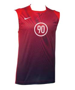 T90 Summer Sleeveless Red Top - Large