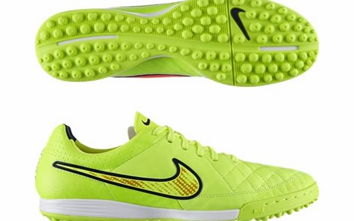Nike Tiempo Legacy Astroturf Trainers Yellow