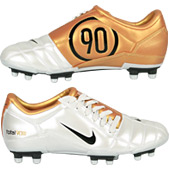 Nike Total 90 III Firm Ground - White/Black/Gold.