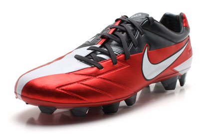 Nike Total 90 Laser IV KL FG Football Boots Red/White