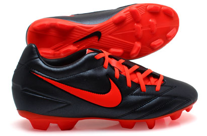 Nike Total 90 Shoot IV FG Football Boots Black/Total