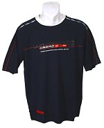 Umbro Graphic Poly Football Training T/Shirt Navy Size Small