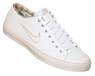 Womens Capri SI White/Pink Leather Trainers