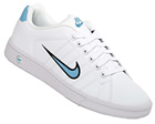 Womens Court Tradition 2 White/Blue Leather